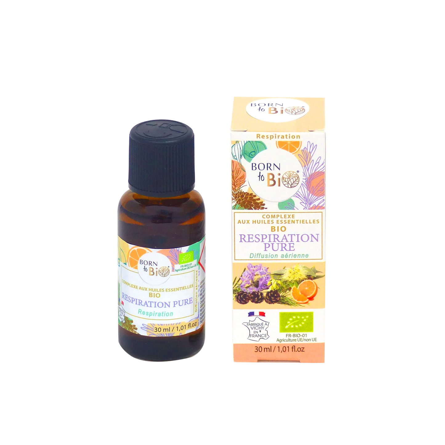 Respiration pure - Complexe aux huiles essentielles Certifiées Bio-4