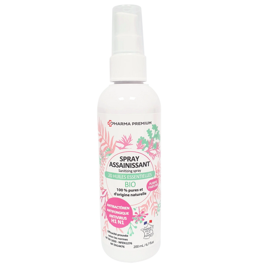 Spray Assainissant 20 huiles essentielles Certifiées Bio-0