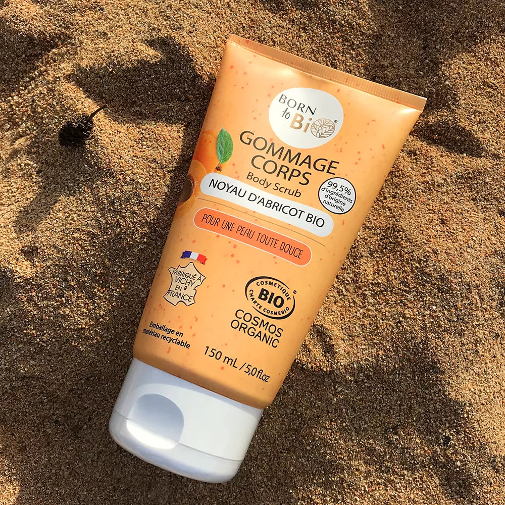 Gommage Corps Noyau d'Abricot - Certifié Bio-3