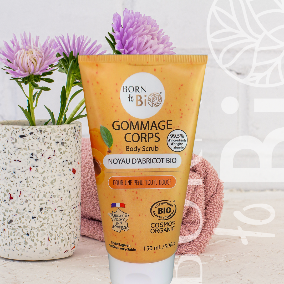 Gommage Corps Noyau d'Abricot - Certifié Bio-2